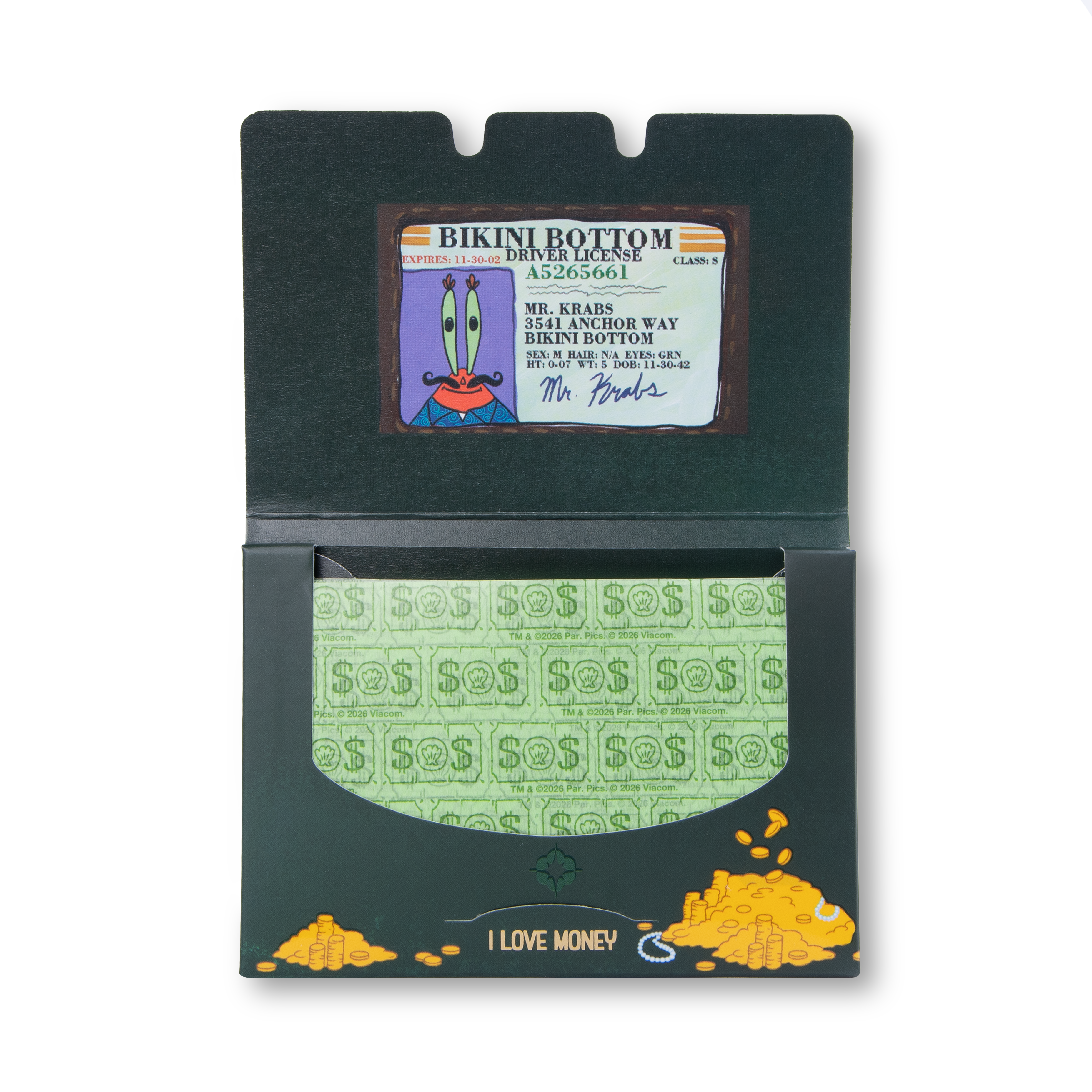 Mr. Krabs’ Wallet Blotting Paper